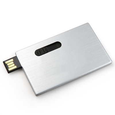 Στεγανοποιήστε το εξαιρετικά λεπτό Drive 2,0 15MB/S 128GB λάμψης Usb πιστωτικών καρτών